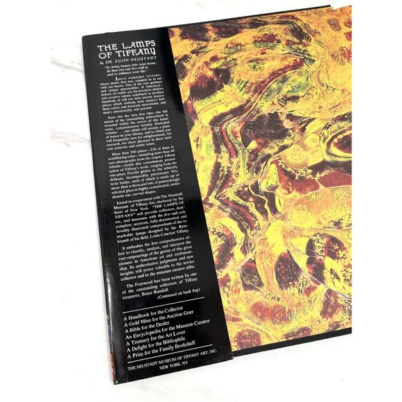The Lamps of Tiffany Studios Book by Dr. Egon Neustadt & 2nd By Feldstein/Duncan - Picture 2 of 10
